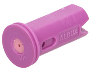 Rozpylacz szczelinowy centryczny eżektorowy uderzeniowy Albuz AVI-OC 80° liliowy