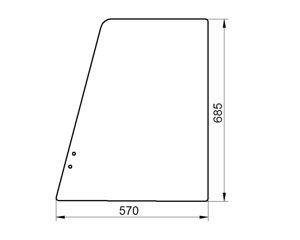 szyba Bell - prawa przesuwna (2191)