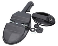 zamek uniwersalny lewy drzwi przesuwanych kabiny suwnicy, dźwigu