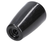 gałka dźwigni wydłużona 42mm, M6 czarna