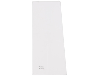 szyba do ciągnika C-360 kabina czeska nowy typ - przednia dolna prawa (131)