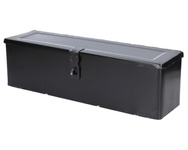 skrzynka na narzędzia, narzędziowa metalowa czarna 420x120x115mm