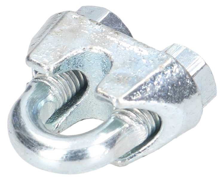 Zacisk kabłąkowy do liny 5mm atestowany