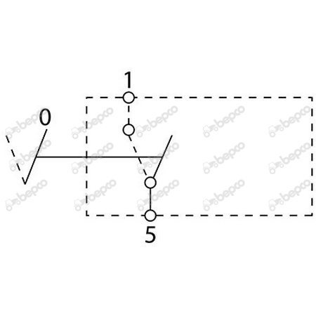 włącznik, przełącznik 42x22mm 2 położenia 2 PIN 5905616713885