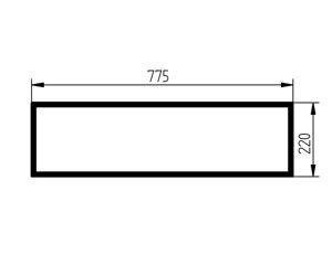 szyba Volvo - dachowa 7418295 (2767)
