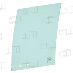 szyba do koparki Hyundai - drzwi górna przednia 75Q4-02260