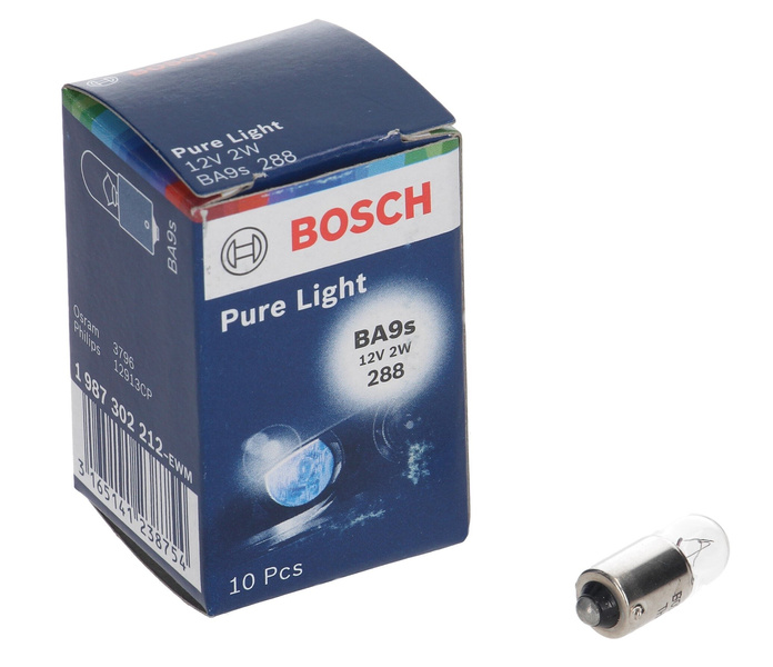 żarówka BOSCH 12V 2W BA9s 288 Pure Light