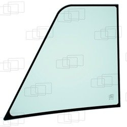 szyba wozidło CAT - drzwi lewe górna 382-2781, 396-7227 (4164)