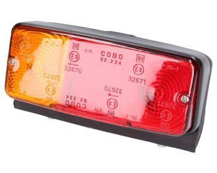 lampa tylna Same Dorado, Explorer z podświetleniem tablicy Cobo