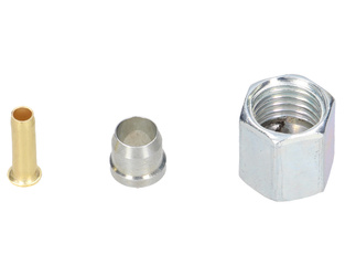 zakucie do przewodu fi 6mm M12x1,5 tekalan plastik