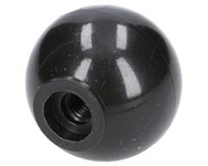 gałka dźwigni fi 40mm, M8 czarna