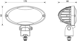 lampa reflektor roboczy LED John Deere RE269638 3200 lumeny HC CARGO