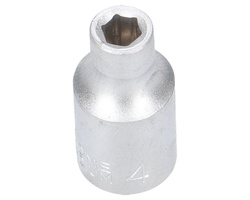 Klucz nasadowy nasadka 1/4" 6-kąt 4 mm MJW