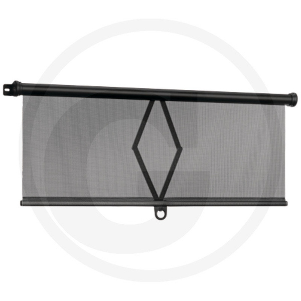 roleta przeciwsłoneczna nożycowa, osłona do kabiny ciągnika, koparki 450mm ciemna