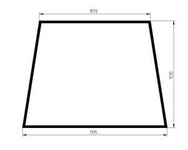 szyba JCB - przednia 827/30408, 827/30344 (2657)