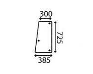 szyba Landini Globus, Massey Ferguson 2200 - boczna prawa 3553934M1 (4336)