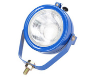 lampa robocza uniwersalna niebieska do ciągnika Ford 120mm z wyłącznikiem