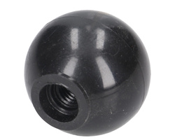 Gałka kulista M6 / 32 mm czarna