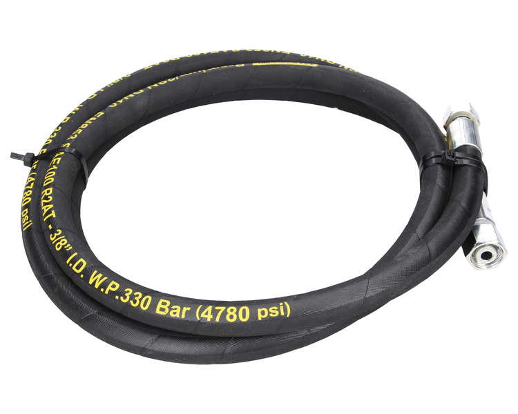 Przewód hydrauliczny L-2500mm AA M18x1.5 DN10-2SN 330 Bar Cyklop Waryński