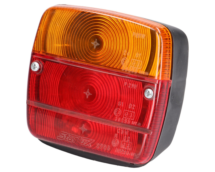 lampa tylna lewa z podświetleniem tablicy ciągnik Renault 110x100mm 6005700412