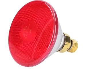 Promiennik czerwony lampa grzejna PAR 100W