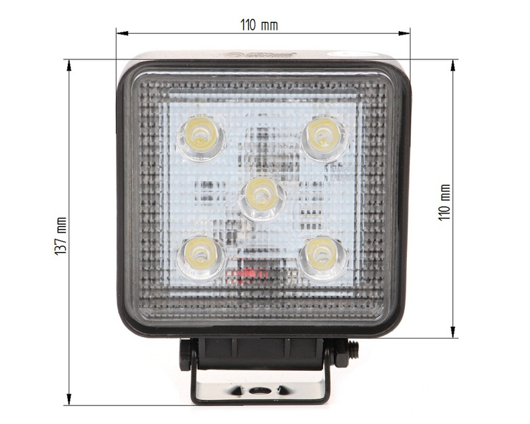 Lampa robocza LED 12/24V biała 15W 1100Lm TVH