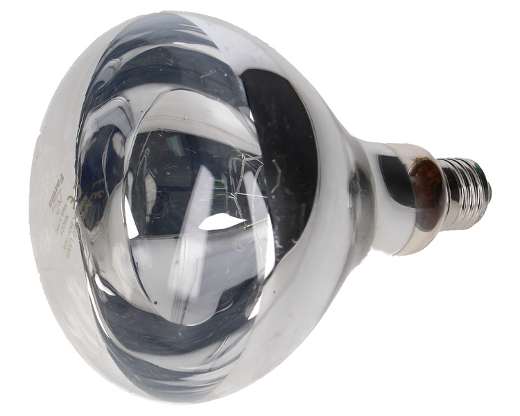 Promiennik podczerwieni HardGlass Farma biały 150W