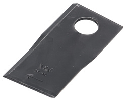 Nóż, nożyk kosiarka 98X49X3X19,5 prawy zastosowanie Samasz BRZW WARYŃSKI