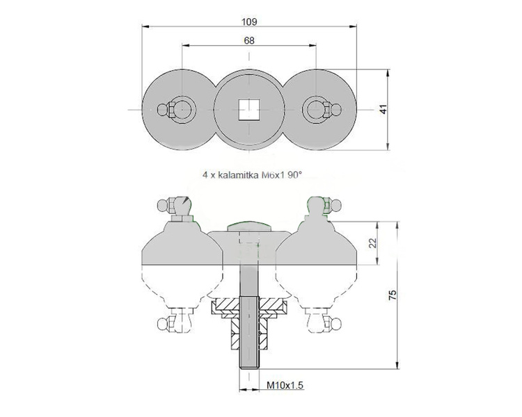 Łyżka targańca Claas 610369