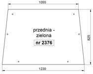 szyba Case seria XLN - przednia (2376)