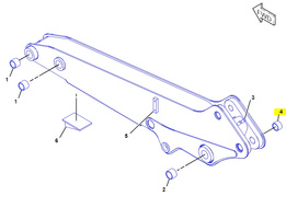 tuleja tylnego ramienia stick CAT 9R3092