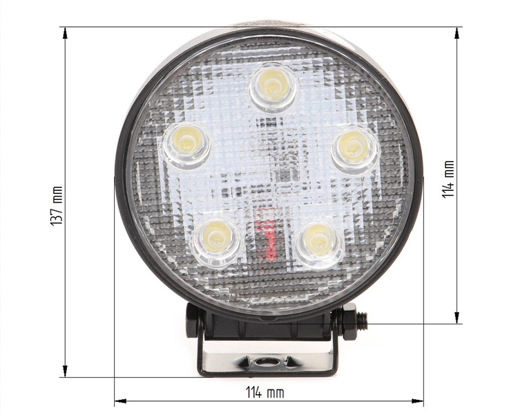 Lampa robocza LED 12/24V 114mm 990310004 TVH