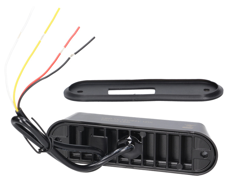lampa ostrzegawcza strobo 4xLED 12/24V L2298-ALR Kamar