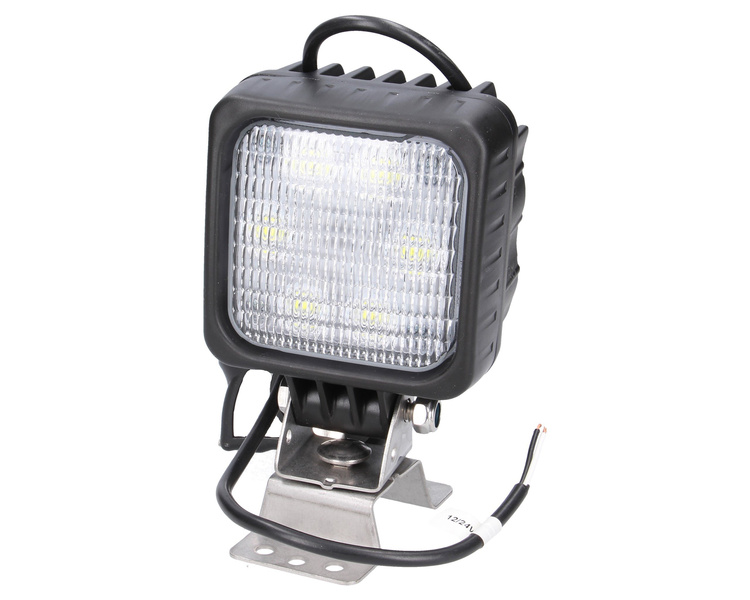 lampa robocza LED reflektor WESEM 24W 1500lm 100x100x76mm 66°x22° LED1.46820