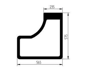 szyba koparka CAT 307E 308E - drzwi dolna 389-8682, 419-9581