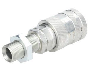 Szybkozłącze hydrauliczne gniazdo long z eliminatorem ciśnienia M20x1.5 gwint zewnętrzny EURO PUSH-PULL Waryński