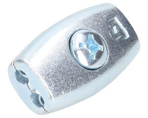 Zacisk liny kubełkowy 4mm ocynkowany