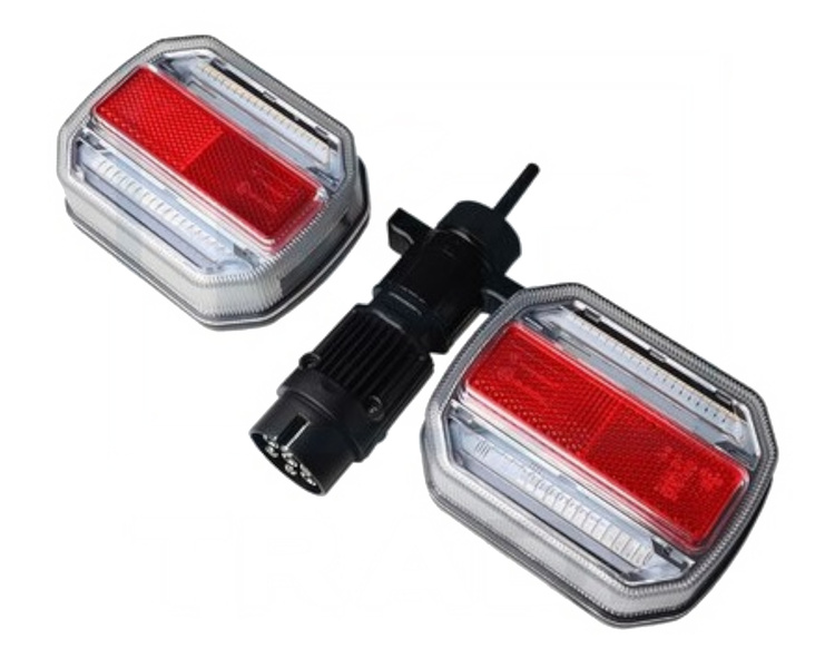 Lampy tylne bezprzewodowe CAN BUS 4 funkcje z dynamicznym kierunkiem