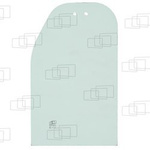 szyba Daewoo - boczna prawa tylna górna 2903-1217