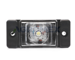 Lampa obrysowa LED 12 V - 24 V przednia biała