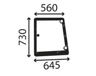 szyba Case, Ford, New Holland - boczna lewa 5182189 (1257)