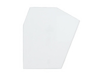 szyba do ciągnika Zetor - drzwi dolna 69117913 (358)