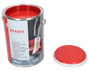 lakier, farba Bolzoni czerwony 2,5l Wilckens Granit