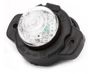 Lampa obrysowa, tylna LED 12 V - 24 V czerwona
