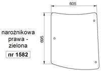 szyba MF serie 5400 - narożnikowa prawa (1582)