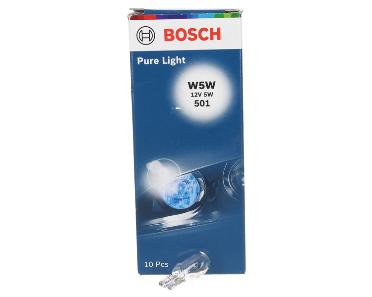 żarówka BOSCH W5W 12V 5W W2,1x9,5d 501 Pure Light