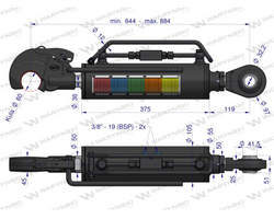 Łącznik Hydrauliczny kategorii 3 Waryński