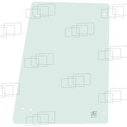 szyba Fermec, Massey Ferguson, Terex - drzwi 3512870M1