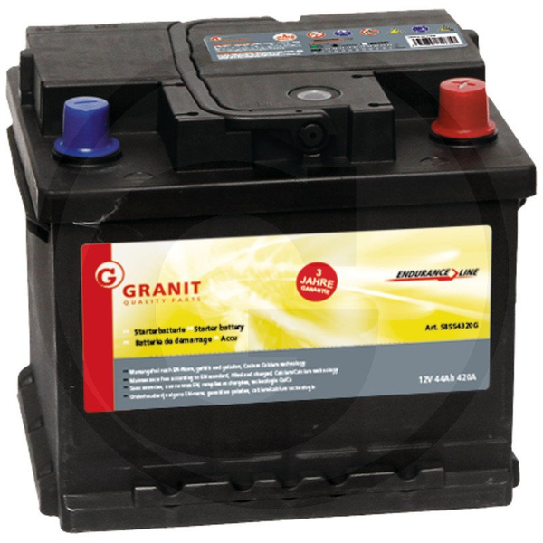 akumulator 12V 44Ah 420A GRANIT ENDURANCE