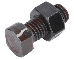 Śruba płużna stożkowa dwustronnie ścięta z nakrętką M12x35 kl. 12.9